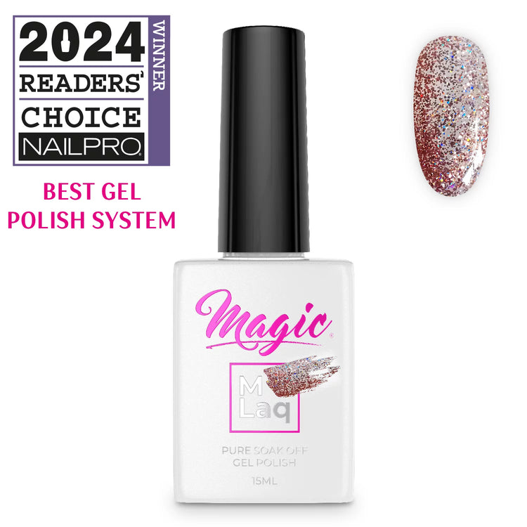 Magic Gel Polish MLaq 15 ml - Pink Disco #414
