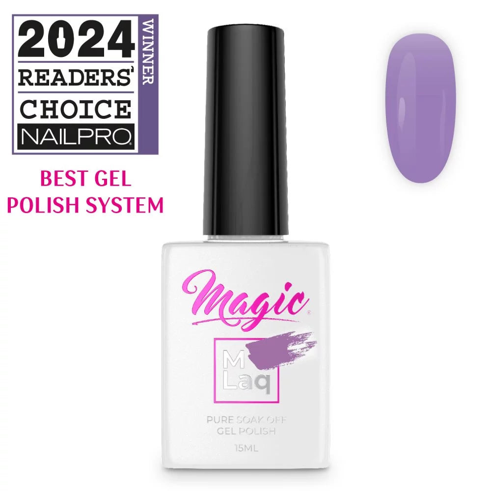 Magic Gel Polish MLaq 15 ml - Highlighted Lilac #417
