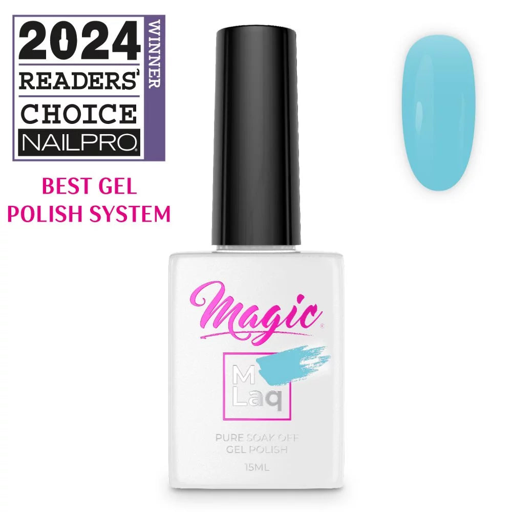 Magic Gel Polish MLaq 15 ml - Blue Splash #419