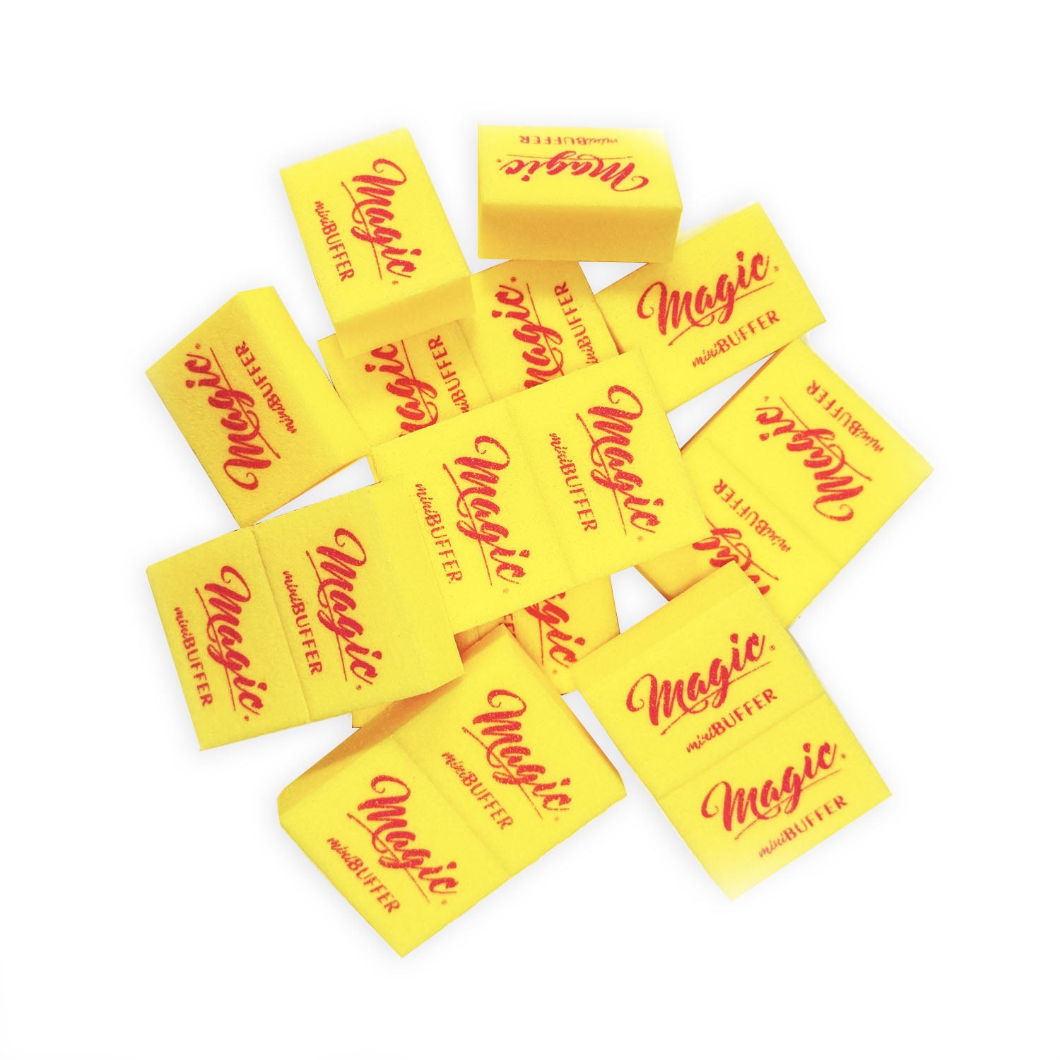 Mini Lime Bloc Magic Gel System Grain 180 (100 pièces) Jaune M05002