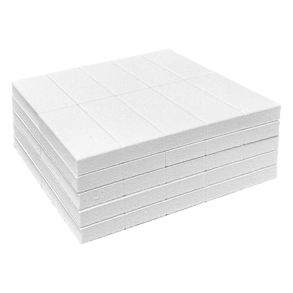 BeautyPlus Slim White/White Buffer 120/120 Pack50 12012