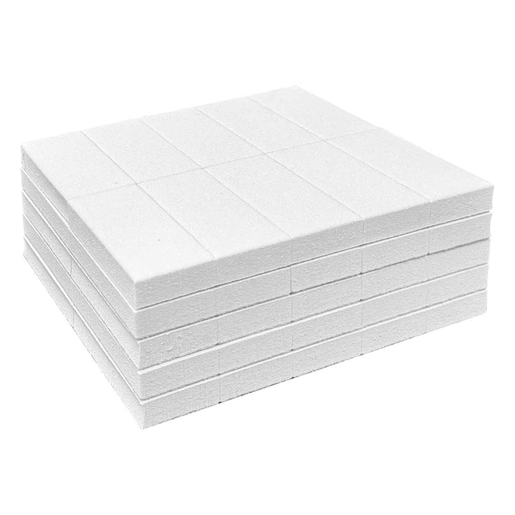 BeautyPlus Slim White/White Buffer 90/90 Pack50 WNB011 09090
