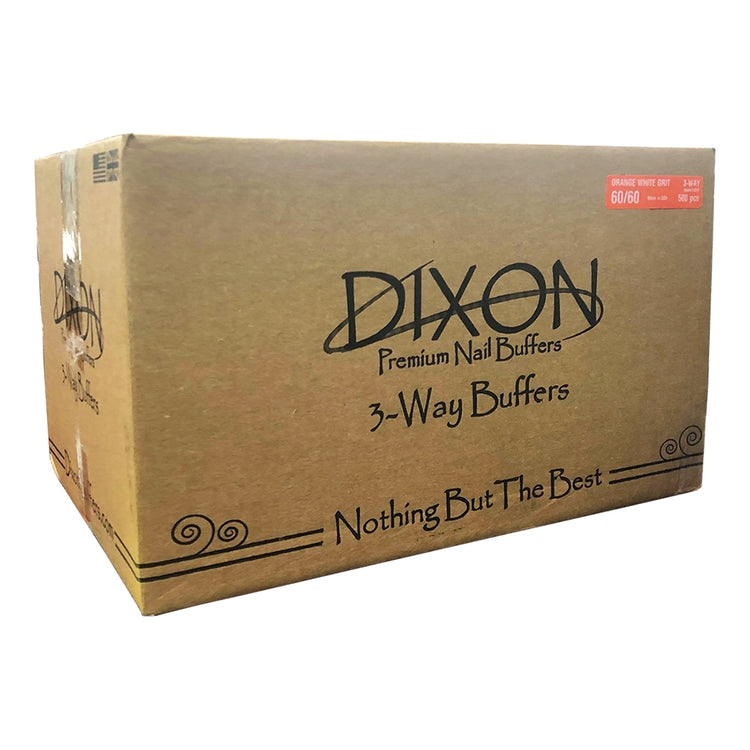Dixon 3-Way Buffer Orange White Grit 60/60 10Pack 19708