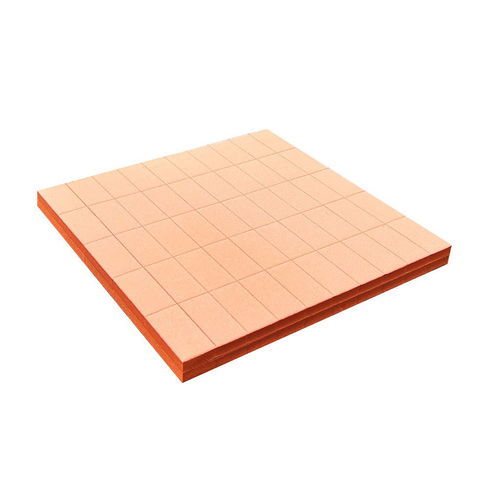Ikonna Slim Orange/ White Buffer Grit 80/100 Pack100 80100