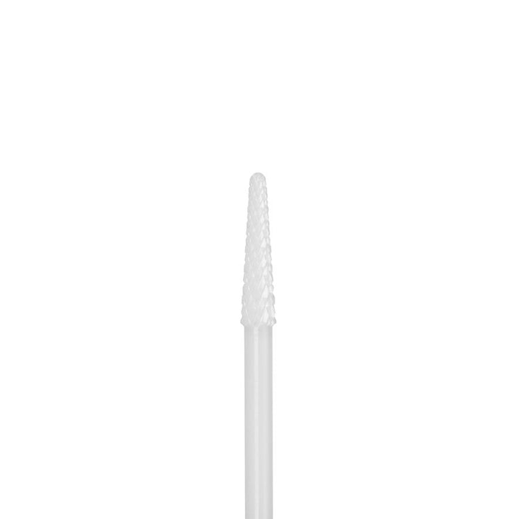 Apres Ceramic Bit White 3/32" Small Cone Bit-M AP-BIT-C-M