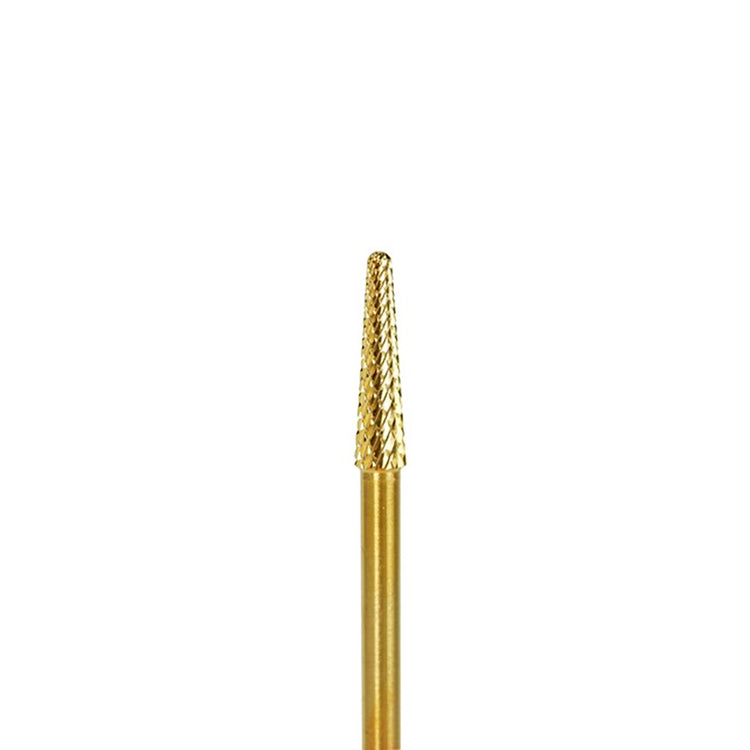 Apres Ceramic Bit White 3/32" Small Cone Bit-F AP-BIT-C-F