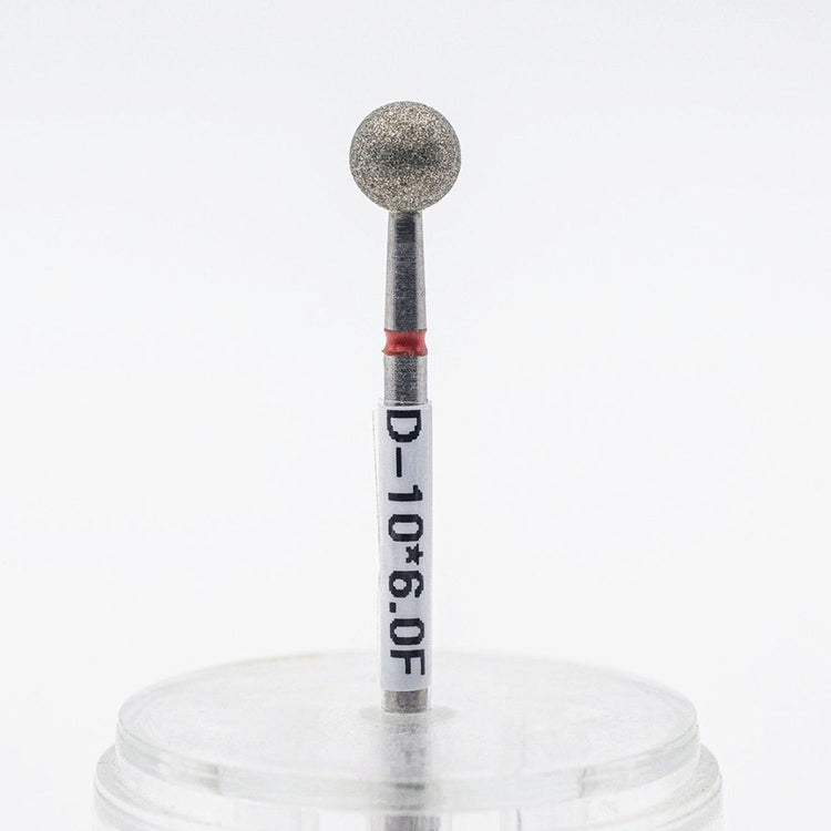 U-Tools Diamond Bits Model 10*6.0 Fine (Red) D-10*6.0F