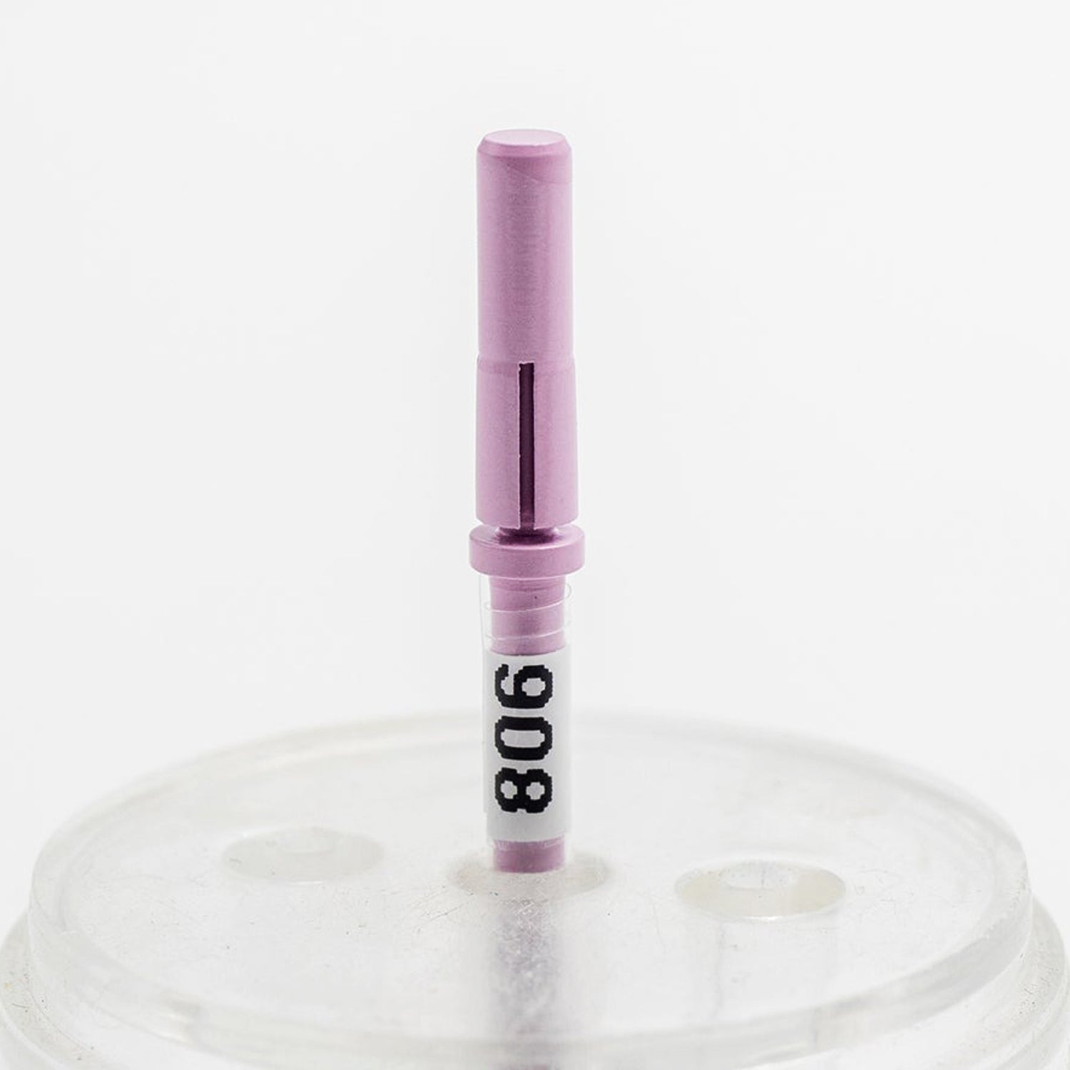 U-Tools 3/32" Sanding Band Mandrel Carbide Small Pink #908