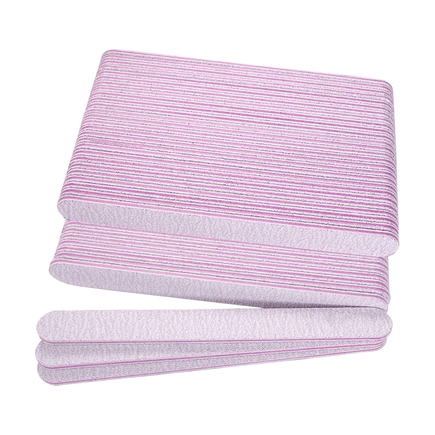 Nail File Zebra 80/80 Washable Serrated Lavender 24118