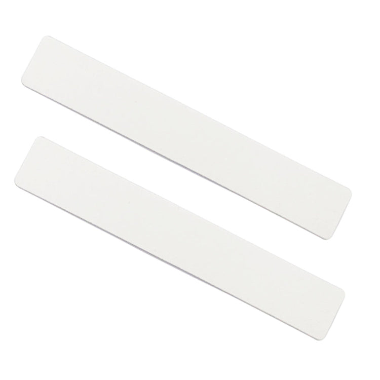Nail File Jumbo White 100/100 Washable Serrated Peach 24125