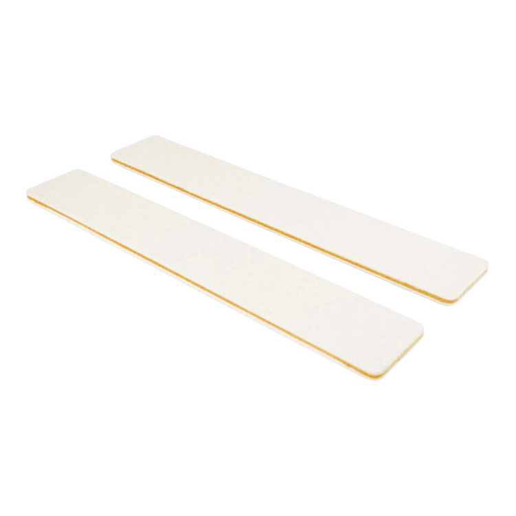 Nail File Jumbo White 100/100 Washable Serrated Peach 24125