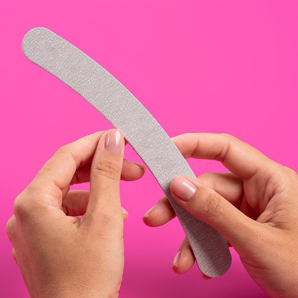 CarePro Disposable Banana Zebra Nail File180/180 26843/26845