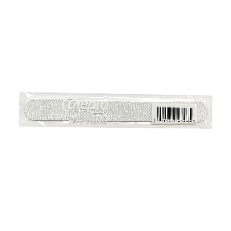 CarePro Disposable Straight Zebra Nail File 180/180 26846