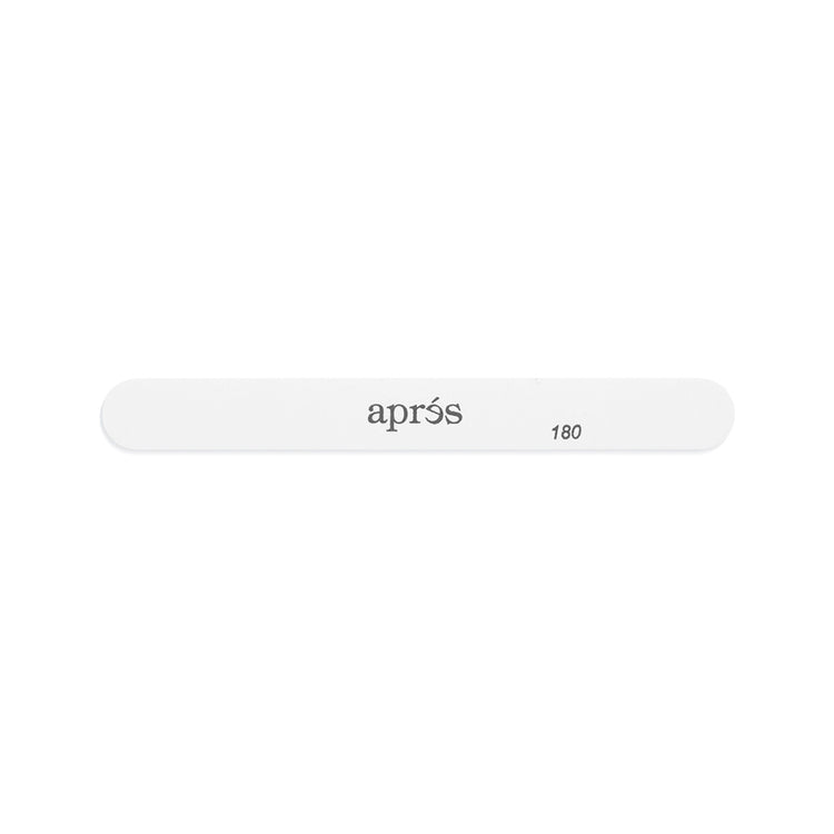Apres Nail File 100/180 Grit - White Round 73707