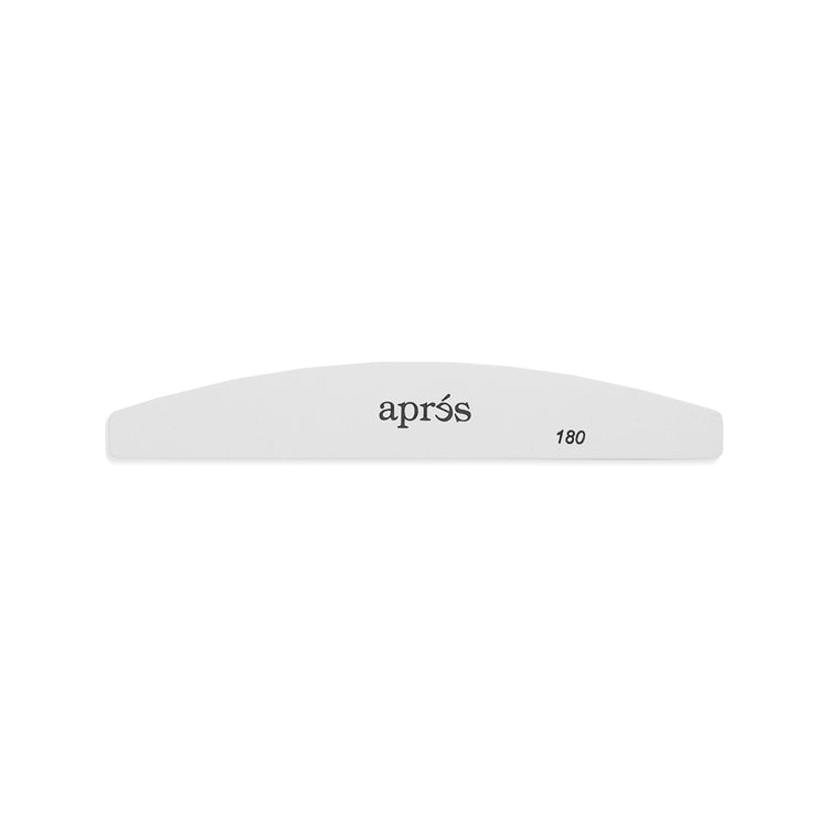 Apres Nail File 100/180 Grit - White Crescent 73714