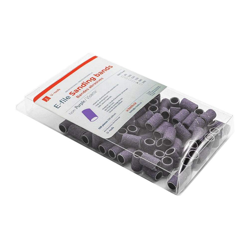 U-Tools 3M Purple Sanding Bands 6.35x12.7 mm 100pcs 3MSD-180