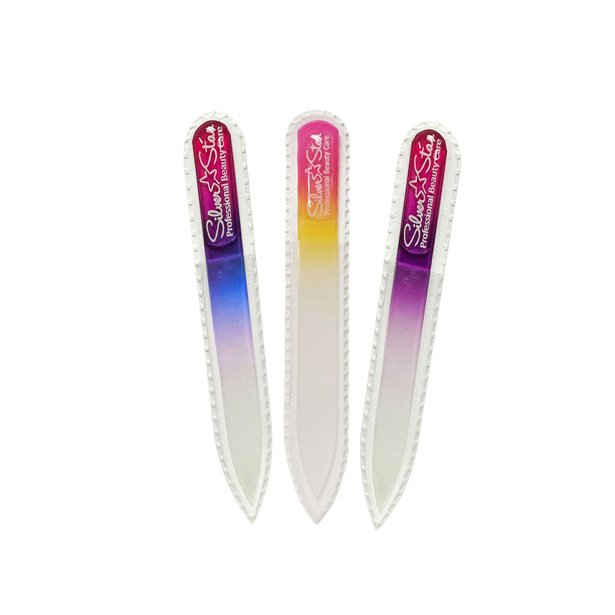 Limes à ongles en verre Silver Star 1152 / 03459