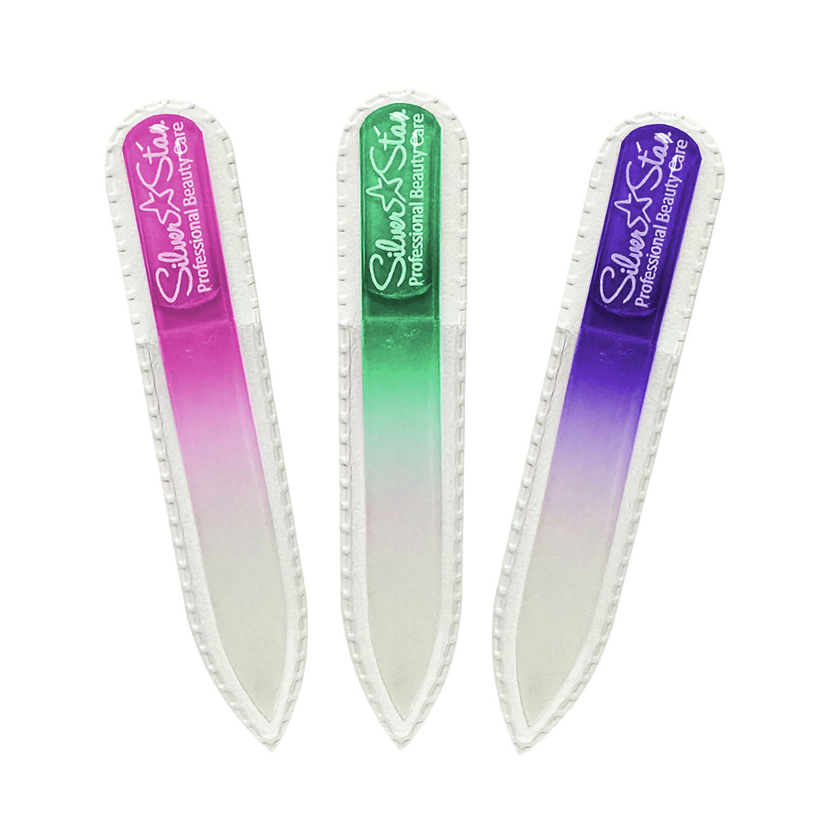 Limes à ongles en verre Silver Star 1352 / 03459