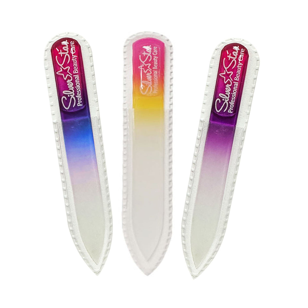 Limes à ongles en verre Silver Star 1352 / 03459