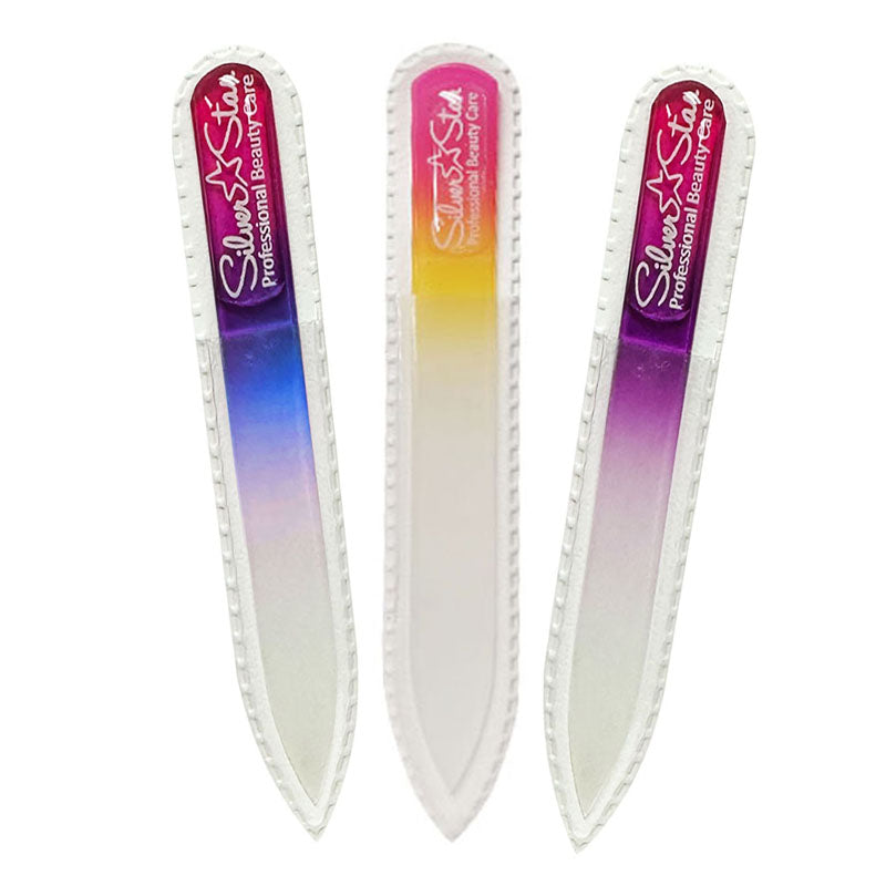 Limes à ongles en verre Silver Star 1553 / 03459