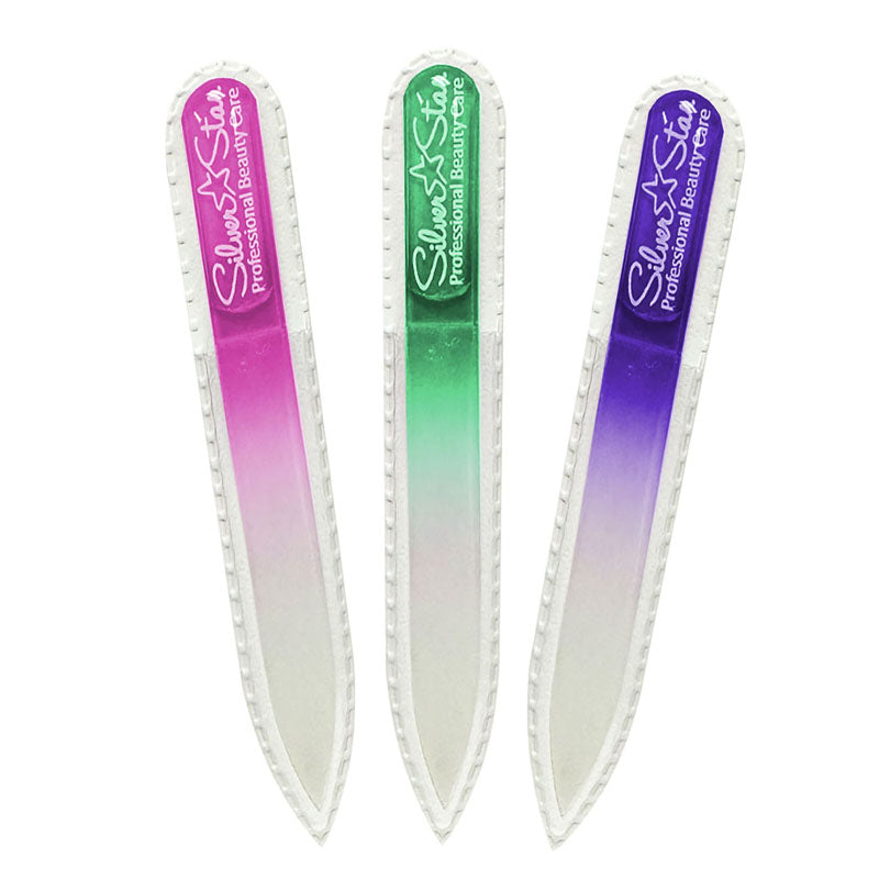 Limes à ongles en verre Silver Star 1553 / 03459