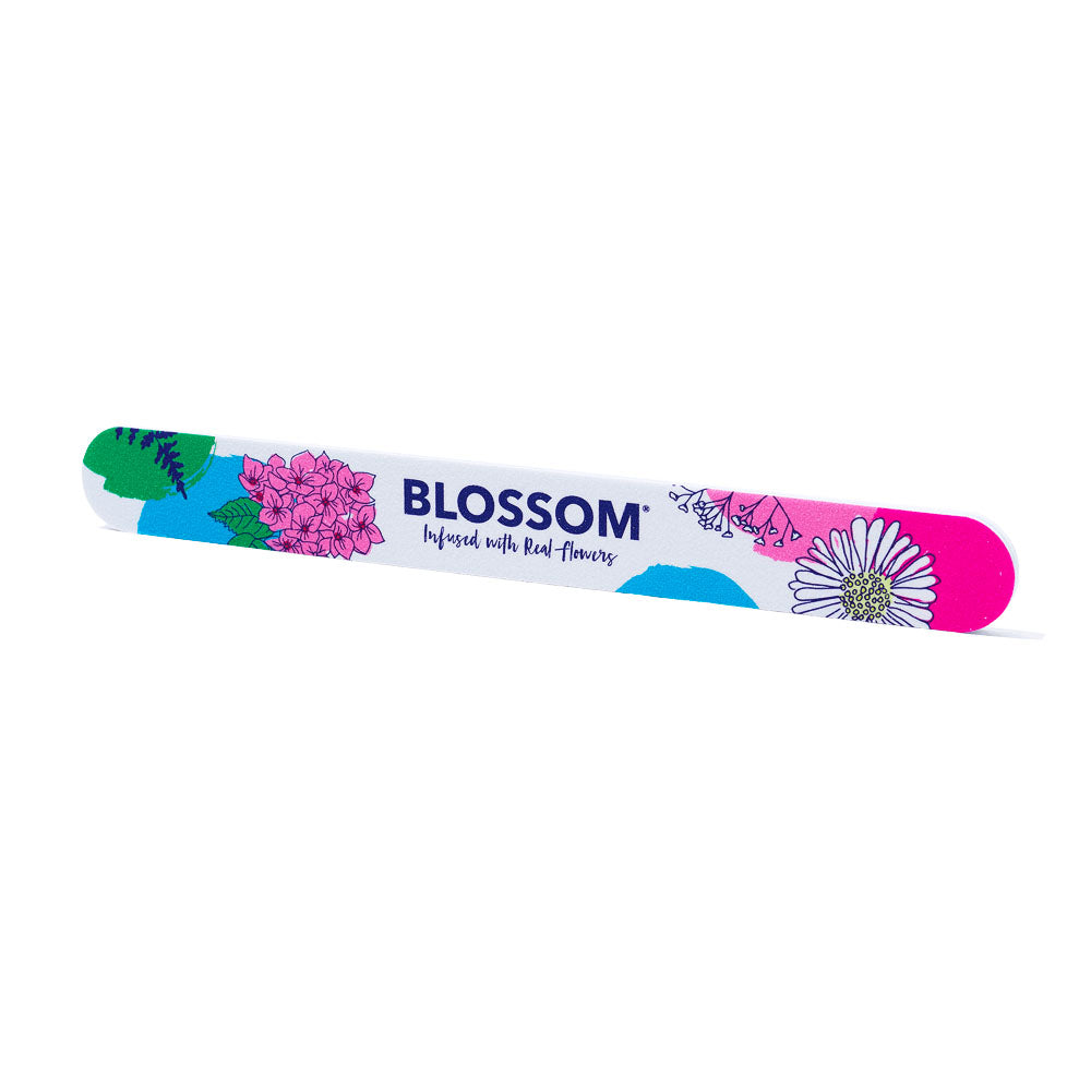 Limes à ongles double face de marque Blossom 7" 180/180 90303