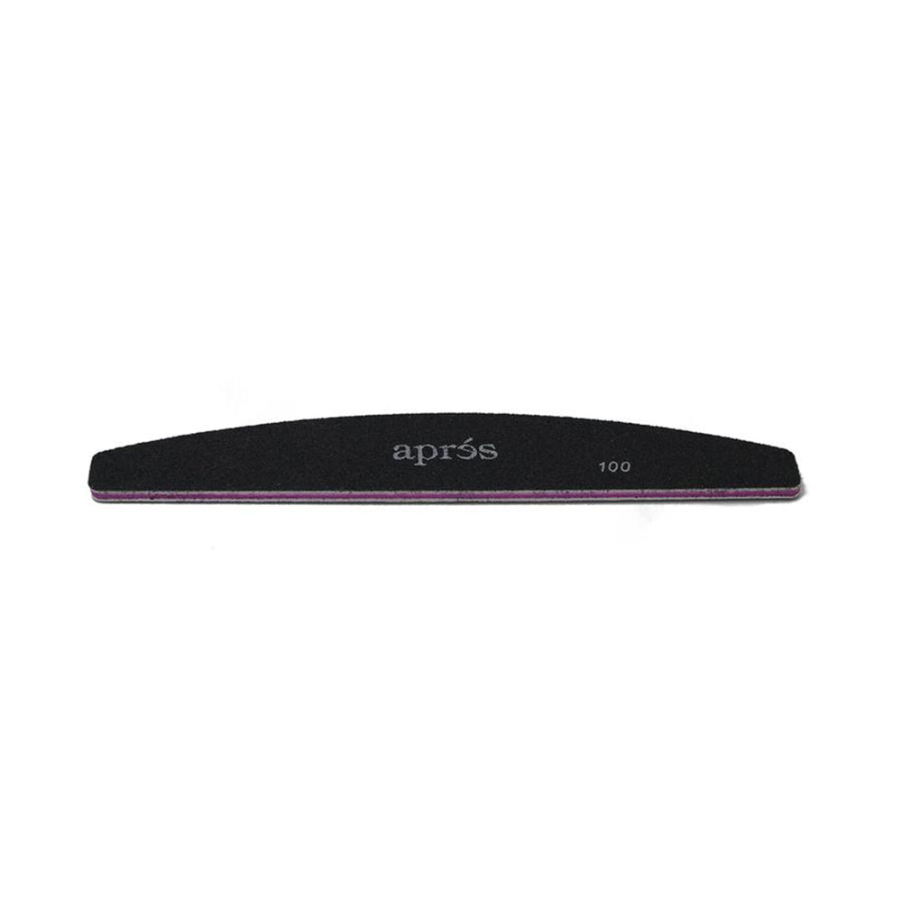 Apres Nail File 100/180 Black APNF100180-1 10pack 95672