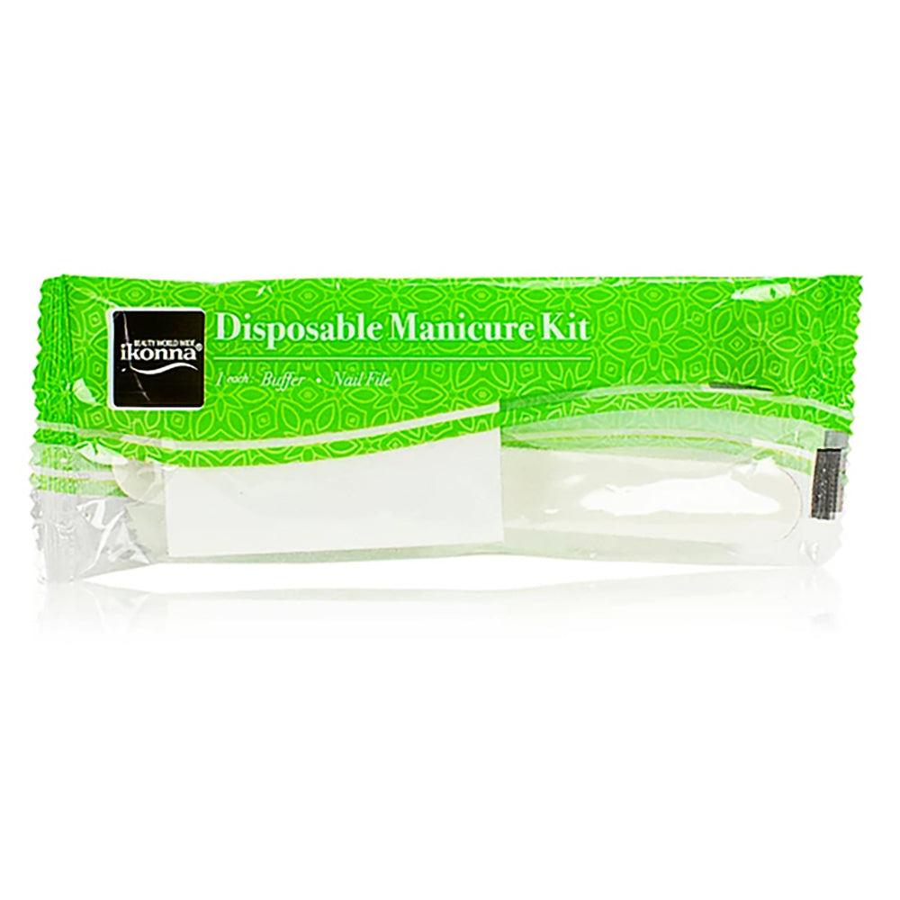 Ikonna Disposable Manicure Kit 2pcs White - WB-DMS2/47856