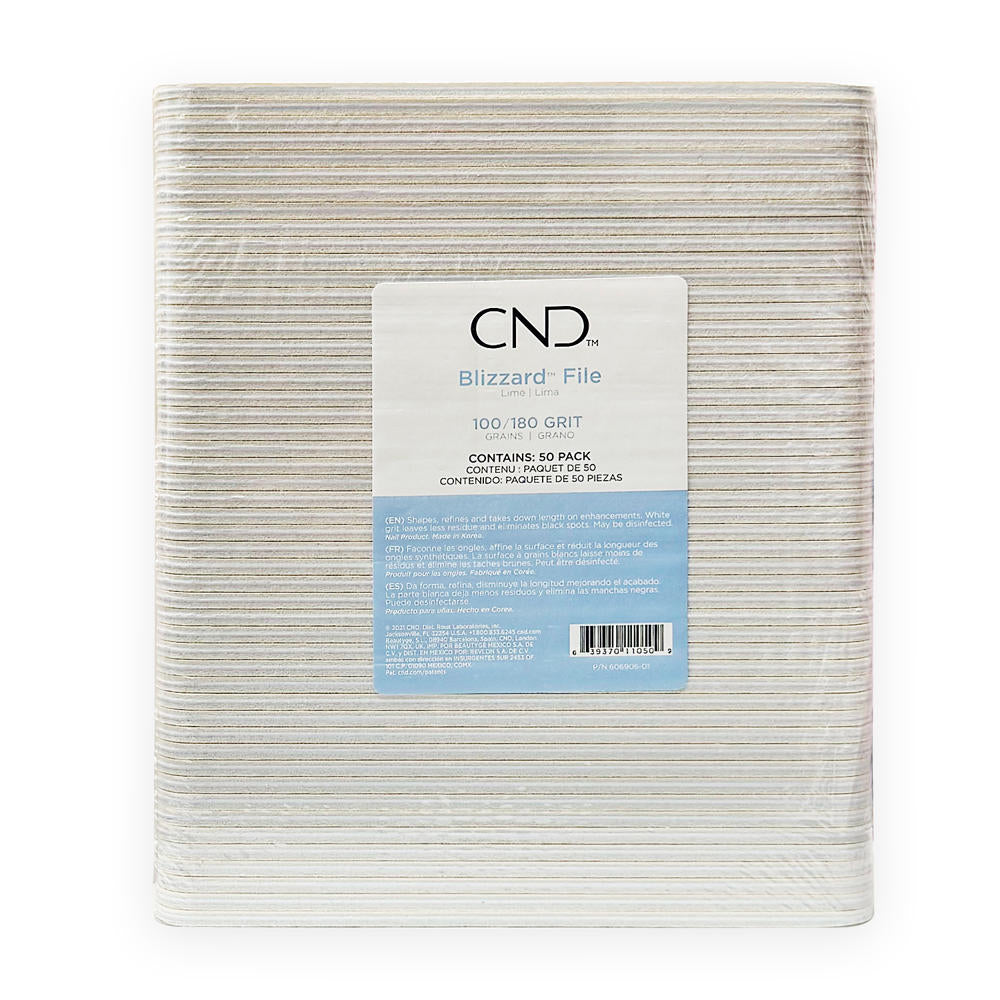 Dũa móng tay CND Blizzard 100/180 Grit 11050