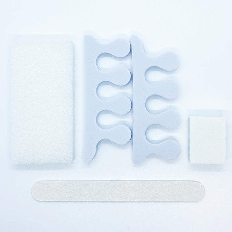 Ikonna White Disposable Pedicure Kit 4Pcs DMP4C