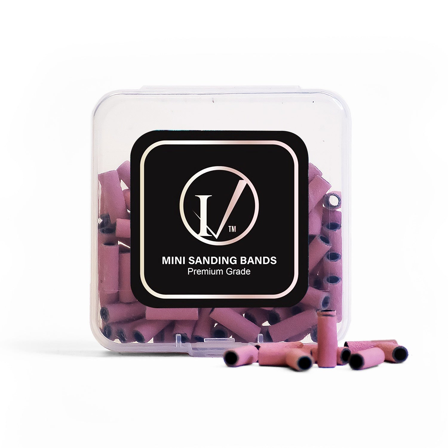 Ivanca Mini Sanding Band Pink Coarse 50 pcs 00080