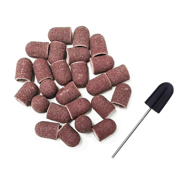 Berkeley Pedicure Sanding Cap/Mandrel LG Fine 240G SB505F