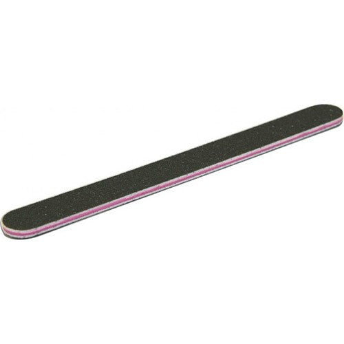 Nail File Black 100/100 Washable Serrated Plum 24113