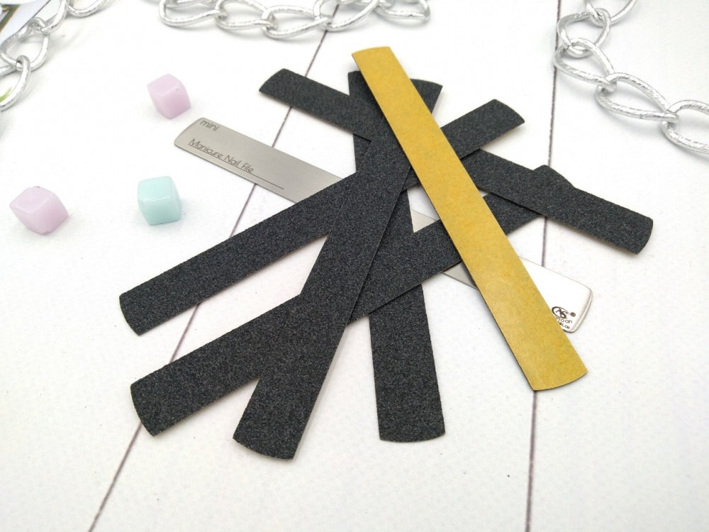U-Tools 7 Stickers For File Mini 5 mm 180 Grit #1124