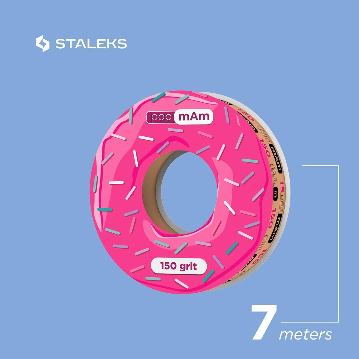 Staleks Pro Stickers papmAm Expert ATC 20 mm 150 Grit #1903