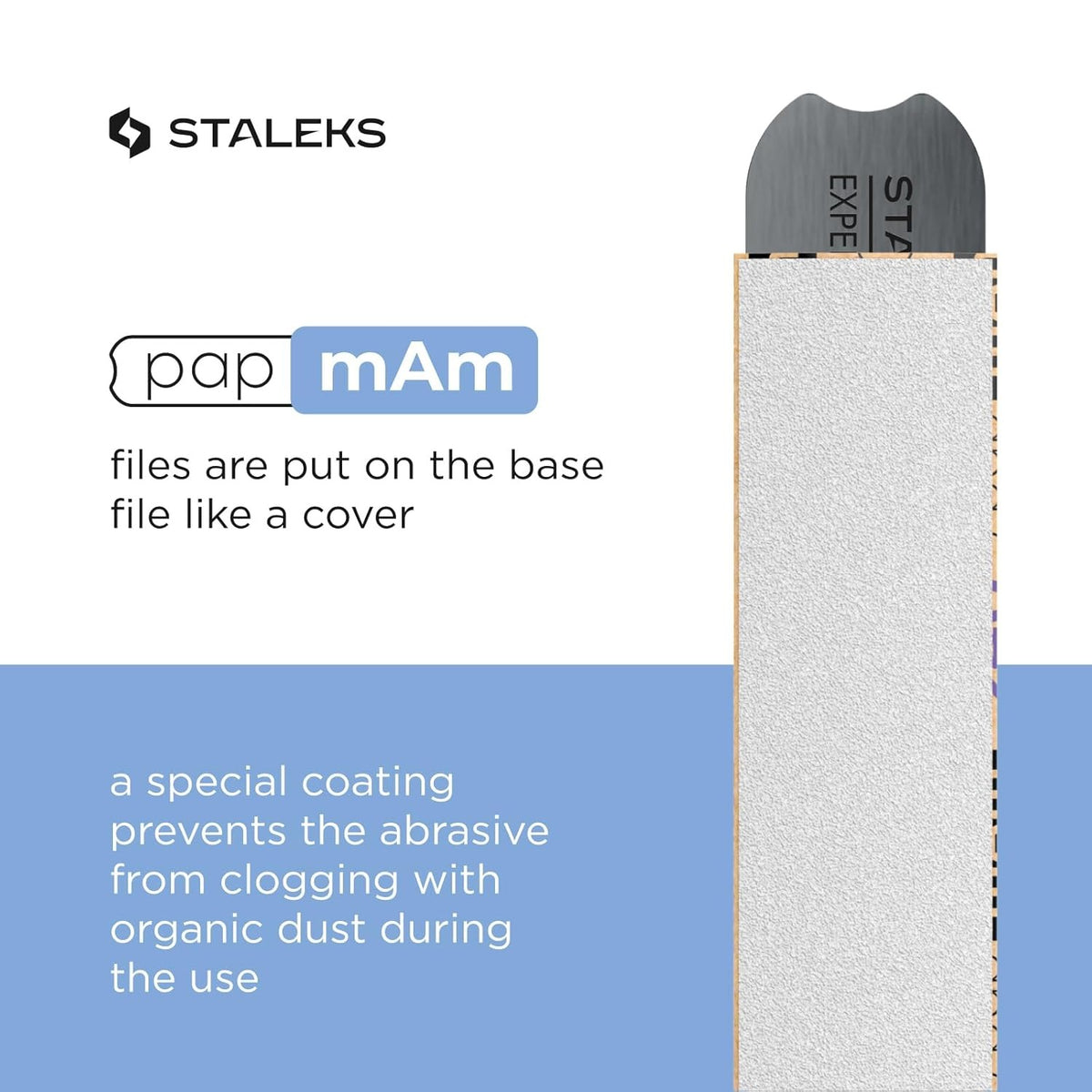 Staleks Pro Autocollants papmAm Expert ATC 20 mm Grain 240 #1905