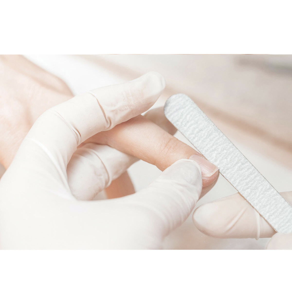 Carepro Manucure Lime à ongles mini Zèbre Grain 100/100, Paquet de 50