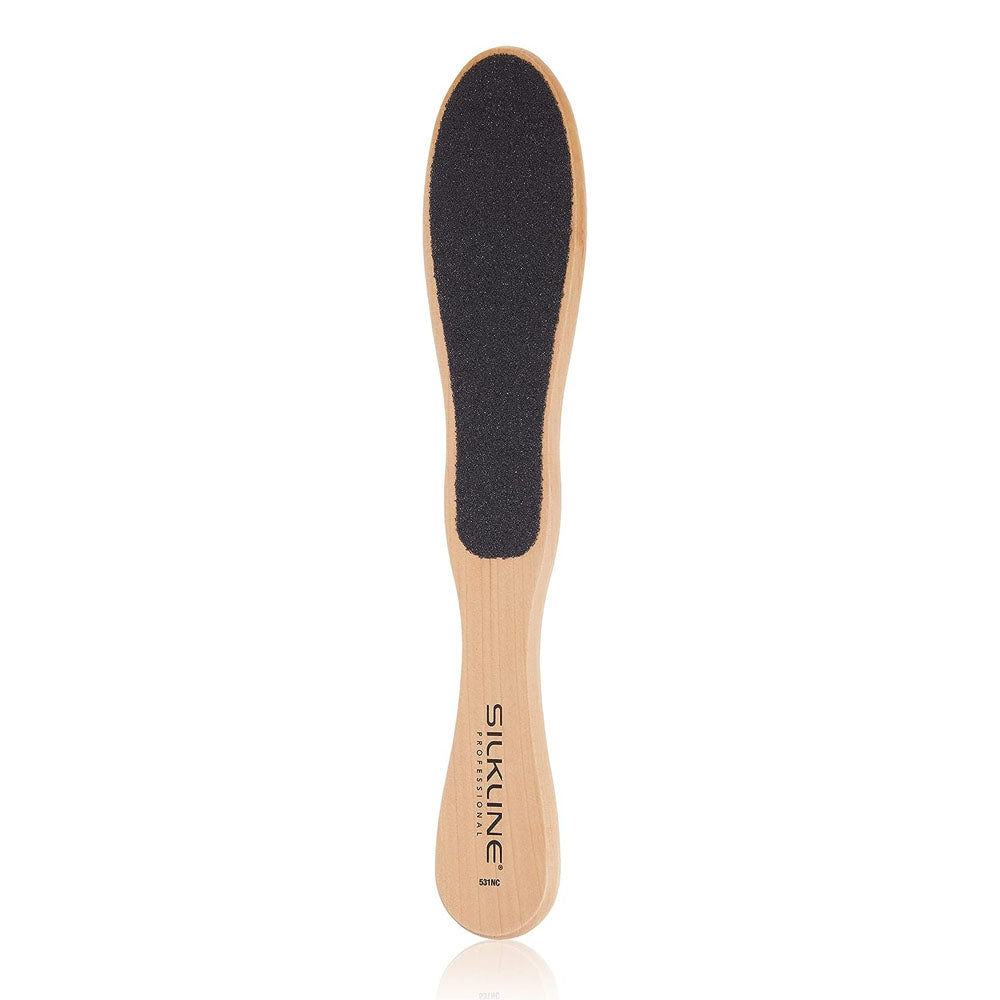 Râpe à pieds double face en bois Silkline 531NC 03023