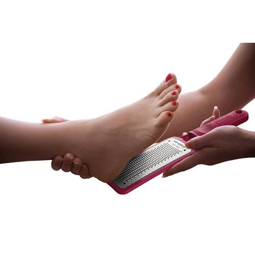 Râpe Microplane Colossal pour les pieds Blanche 70103