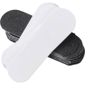 Lime à pédicure en acier inoxydable Cuccio avec papier abrasif 3206