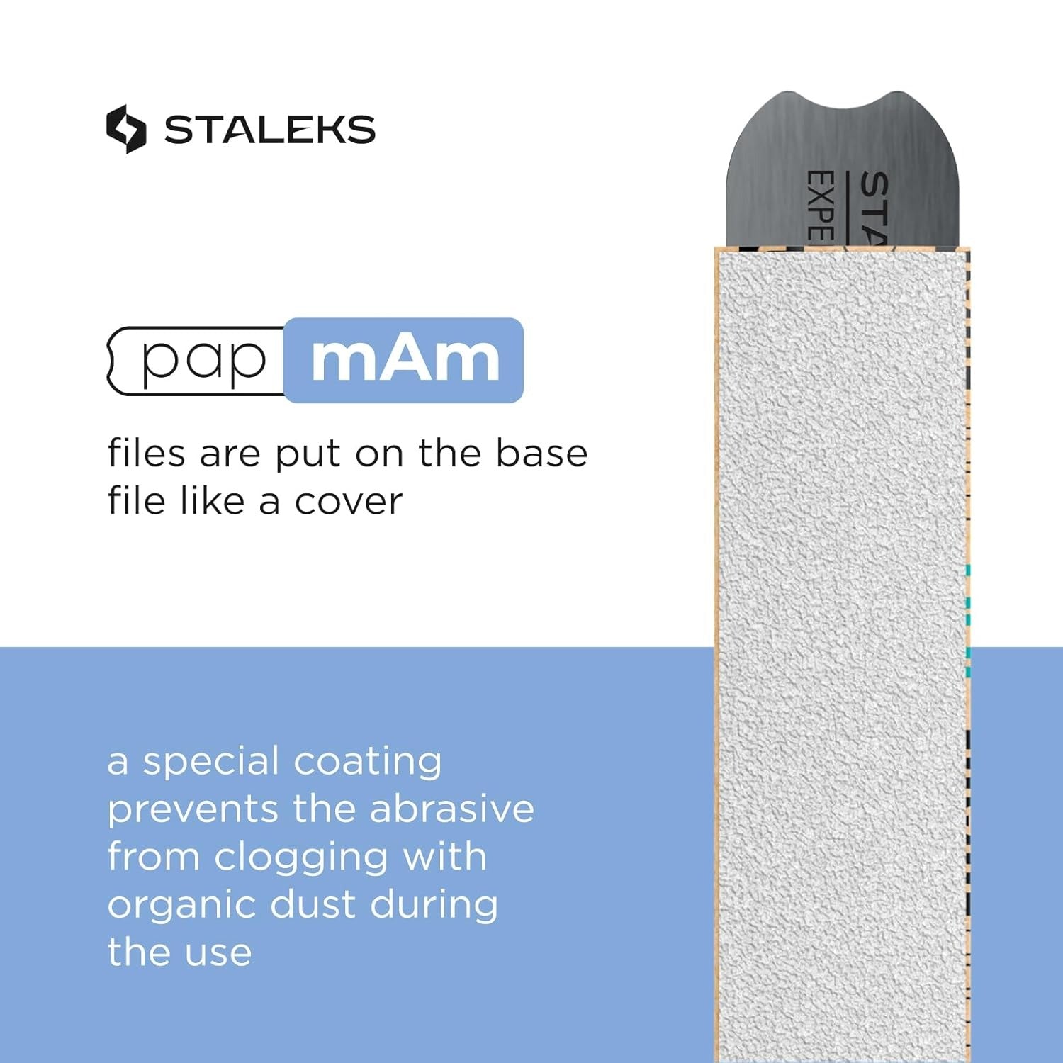 Staleks Pro Stickers papmAm Expert ATC 20 mm 100 Grit #1902