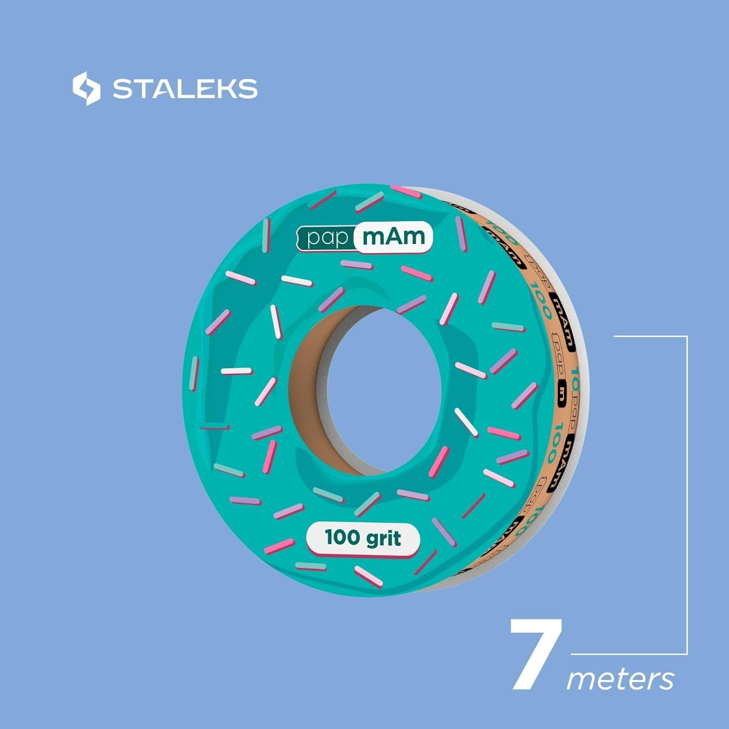 Staleks Pro Stickers papmAm Expert ATC 20 mm 100 Grit #1902