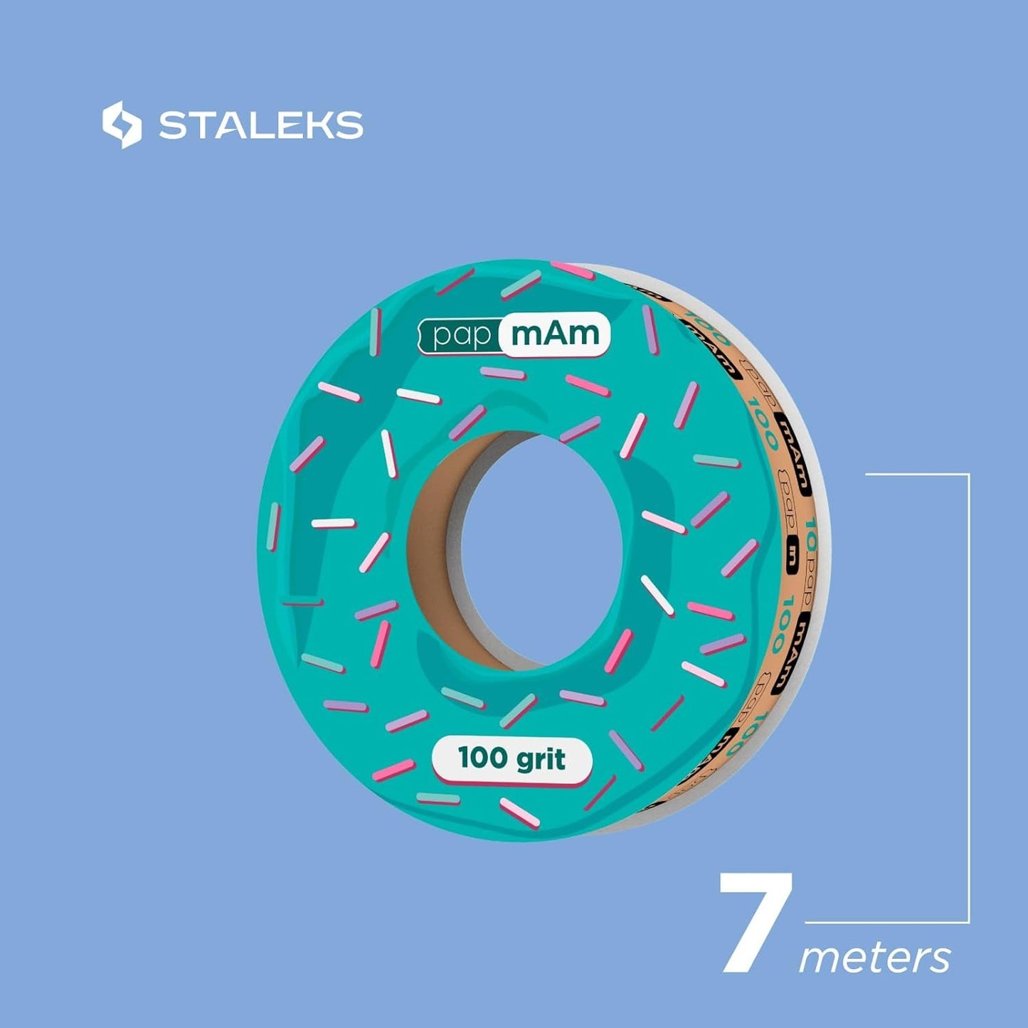 Staleks Pro Stickers papmAm Expert ATC 20 mm 100 Grit #1902