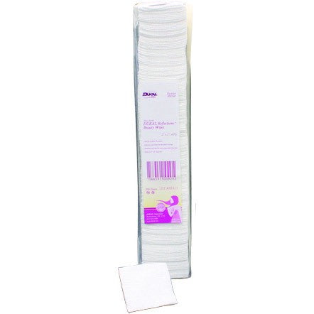 Dukal Reflections Beauty Wipes 2"x2" 4-Fly 200pcs #900340