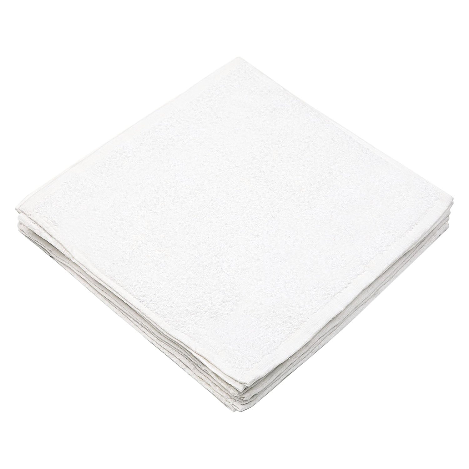 Silver Star White Towel 13" x 13" 1.2 Lbs 1DZ 01313