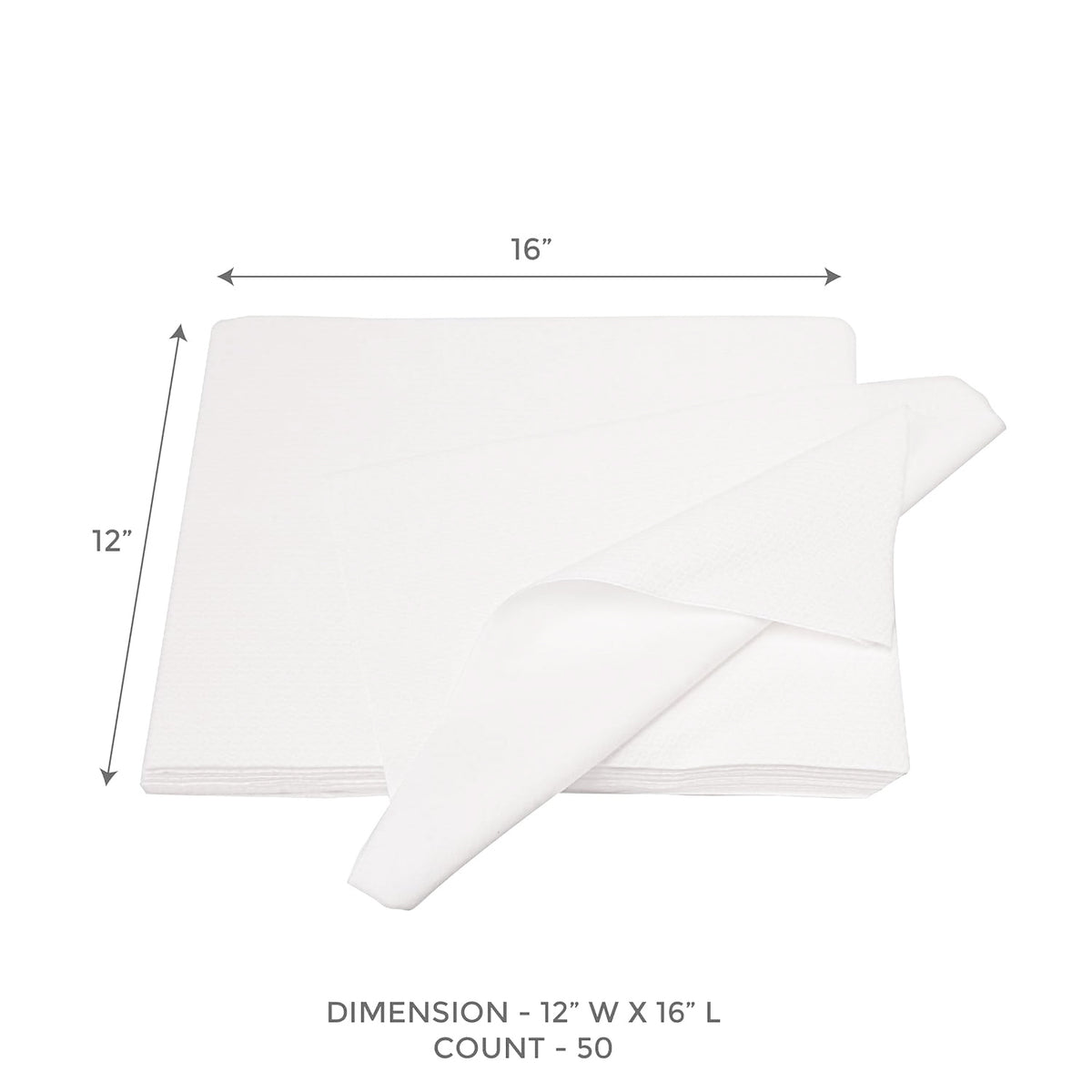 Silkline Nail Care Towel Plastic Backing SLNLTOWELS 02314