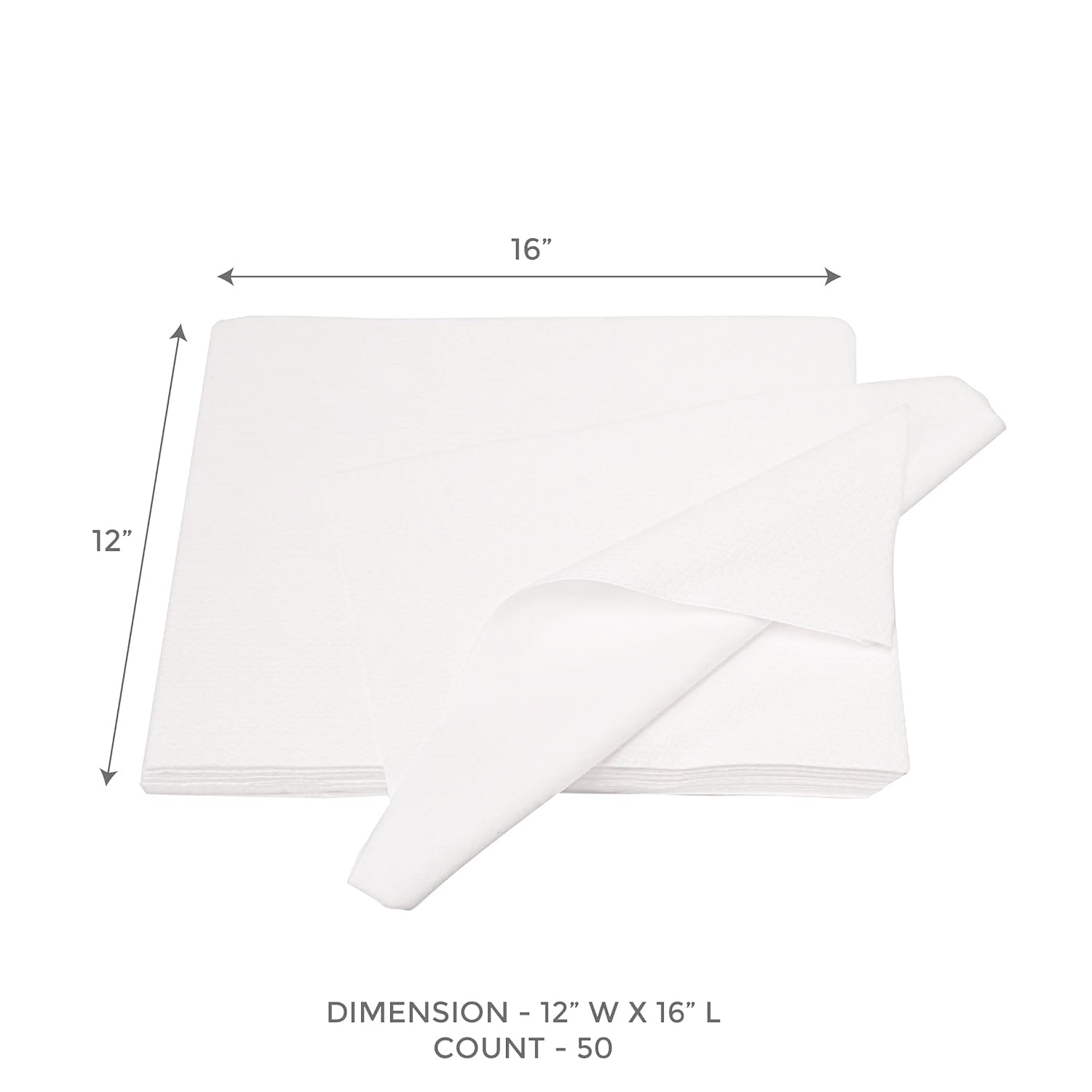 Silkline Nail Care Towel Plastic Backing SLNLTOWELS 02314