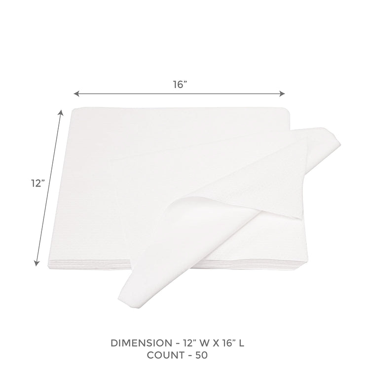 Silkline Nail Care Towel Plastic Backing SLNLTOWELS 02314
