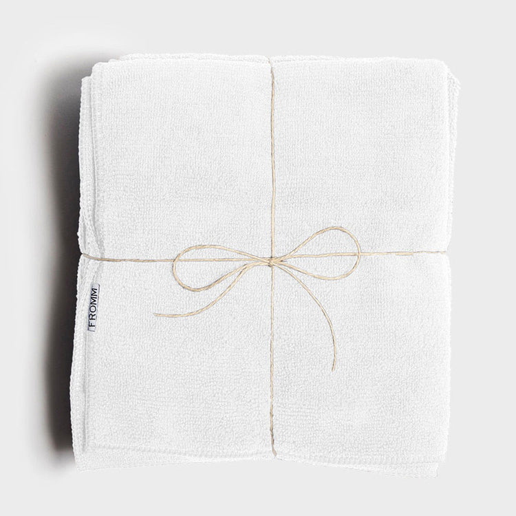 FROMM Softees Air Microfiber Towels 10PK White 45048