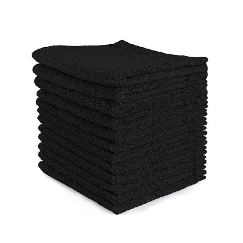 Winterra Hand Towels Black 16"x27" DZ 1627BS12